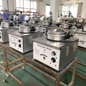 Huakai Electric Tabletop Pressure Fryer 16L Commercial Grade Stainless Steel For Fried Chicken - Product Image 3