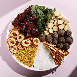 En gros, sachets de 200g d'ingrédients pour boisson au jus de <span class=keywords><strong>prune</strong></span> foncée sans cuisson, saveur d'ancien Pékin, mélanges de thé en sachets pour l'été - Product Image 1