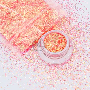 Neon Glitter 28 Colors 1kg Orange Ultra Sparkle Opal Fine Glitter Powder for Cosmetic Festival Makeup Nail Hair Eye Face