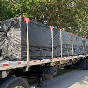 Nhà <span class=keywords><strong>m</strong></span>áy bán 48 \ "V hình nhựa góc bảo vệ cho xe tải hộp Carton Đóng Gói - Product Image 6