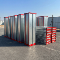 Seau de stockage de blocs de glace industriels fiable avec une capacité de 100 kg et un matériau galvanisé pour des performances optimales