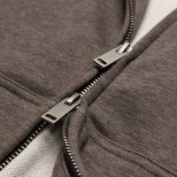 Sudadera con capucha pesada para hombre con logo personalizado, mezcla de algodón, oversize, estilo urbano, en blanco, para bordar e imprimir, al por mayor
