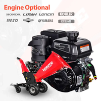 350pro k-maxpower 15HP elektrikli Start 4 tekerlekler Mulcher parçalayıcı makine şube logger profesyonel ağaç parçalayıcı odun parçalayıcı