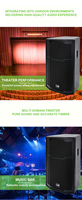 Speaker Konferensi Profesional Audio 8/10/12/15 Inch Dua Arah Pasif Full-Range