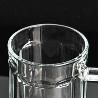 330ml 400ml Aangepaste dozen Groothandel Goedkope glazen tumbler bekers Promotie Bierglazen Bierglazen met handvat