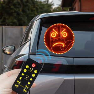 Feu Stop LED <span class=keywords><strong>de</strong></span> Voiture à Télécommande avec Geste du Majeur (Main Vierge) pour Avertissement <span class=keywords><strong>de</strong></span> Colère Routière - Product Image 6