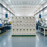 Système de distribution d'énergie métallique modulaire triphasé 12 kV 10 kV 630 A rempli de SF6, étanche IP67, pour usage industriel en gros