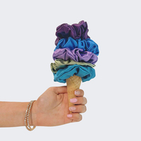 Chouchous de luxe en soie pour femmes vente en grosLOGO et boîte personnalisés; 100% soie de mûrier adaptés à un usage quotidien