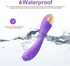 Vibrador Potente para el Punto G y el Clítoris, Estimulador de Clítoris con Forma de Dildo Impermeable con 10 Modos de Vibración, Juguete Sexual Más Suave y Flexible para Mujeres - Product Image 6
