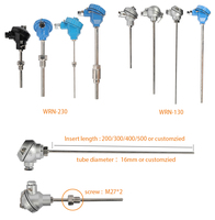 Diskon besar Thermocouple suhu PT1000 Rtd Thermocouple Pt 100 Sensor