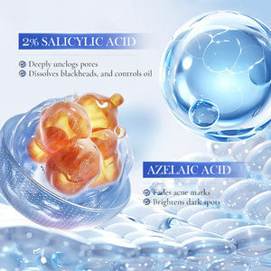 Lait nettoyant anti-acné à l'acide salicylique Hunmui 3,53 fl oz pour peaux grasses sujettes à l'acné - Product Image 2