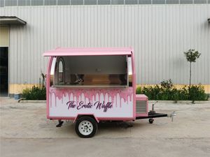 NZ Standard Tricycle Food Cart Electric Stall Mobile Food Teuck Black <b>Frame</b> - Product Image 2