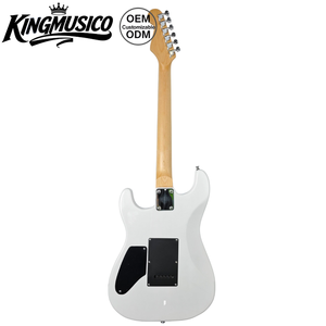 Guitarra Eléctrica ST Personalizada de Fábrica GZ-ST2E |   Cuerpo de Paulownia, Mástil de Arce, Diapasón de <span class=keywords><strong>Techwood</strong></span> |   Pastillas Humbucker Dobles de 648 mm - Product Image 2
