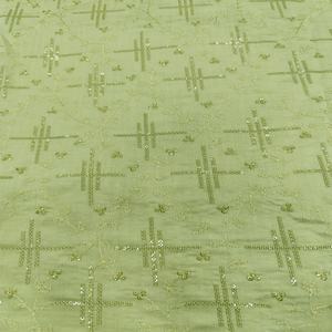 Durable Woven Poly <b>Raw</b> <b>Silk</b> <b>Fabric</b> Yard High Quality Lightweight Breathable Textile Sewing Crafting DIY Projects Apparel Dress - Product Image 6