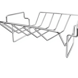 Support de cuisson et de fumage double usage en acier inoxydable pour dinde et rôtisserie, pour usage extérieur, avec grilles personnalisables L/<span class=keywords><strong>XL</strong></span> - Product Image 2