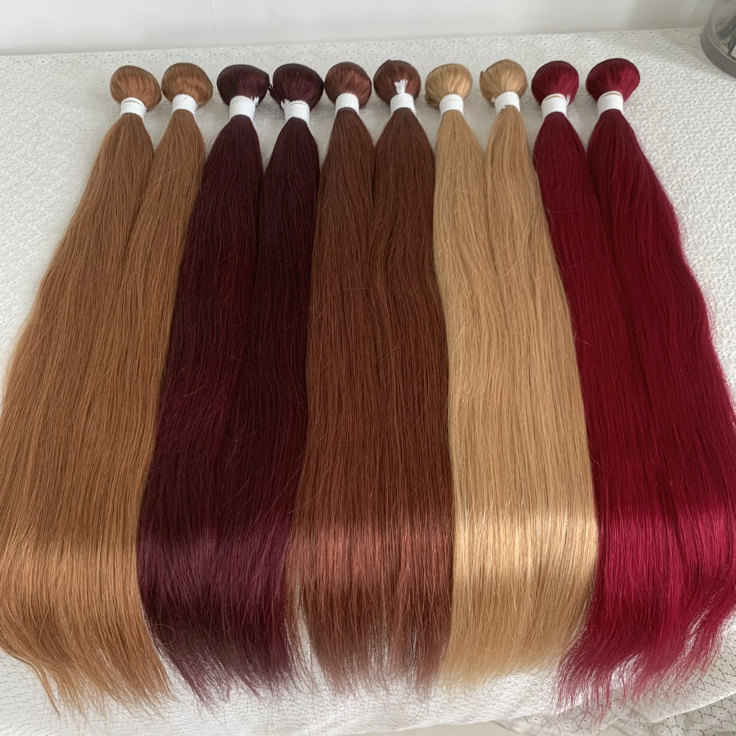 X-TRESS Cheap Price Human Hair Ombre Colors Bundles With Closure Loose Wave Hair Bundles For All Women Human Hair Bundles Weave