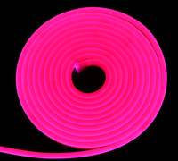 6mm 8mm Neon Strip 7w 12v 24v Ip65 Eparated Silicone Led Neon Tube Body Flex Strips Light Neon Flex De Silicona