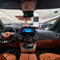 Pantalla Android de 12.3 Pulgadas para Mercedes Vito Clase V, 4+64G, GPS Panorámico de 360°, Pantalla Multimedia, Actualización Interior