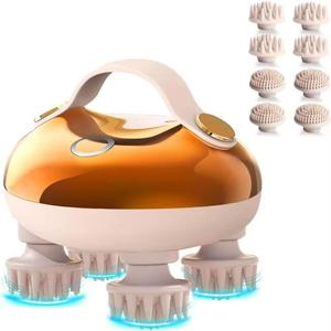 Masseur de cuir chevelu imperméable pour la maison, avec démarrage en un clic et fonction de relaxation profonde pour soulager le stress - Product Image 3