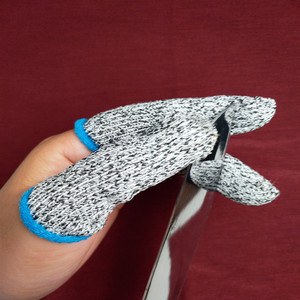 Vinger Babybedjes Snijbestendige Bescherming Handschoen Life Extender Vinger Mouwen Thumb Protector Hppe Nominale Anti-Cut Vingertoppen - Product Image 2