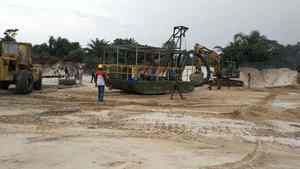 Einfache <span class=keywords><strong>Sand</strong></span> Mining Boat <span class=keywords><strong>Sand</strong></span> bagger plattform mit <span class=keywords><strong>Sand</strong></span> Pump Set Sale und Bagger leitung - Product Image 2