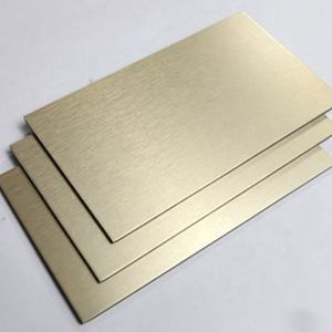 Feuille d'aluminium de 2 mm 3 mm 4 m Feuille d'ACP en PVDF pour revêtement mural Feuille de porte en aluminium conçue - Product Image 3