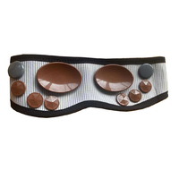 NDT HC 1 Patch oculaire en céramique tourmaline pour le massage infrarouge aux pierres de physiothérapie Relax et élimination de la fatigue