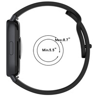 Kompatibel mit der offiziellen Redmi Watch 5 Active Stylische Sport-Silikonarmband.