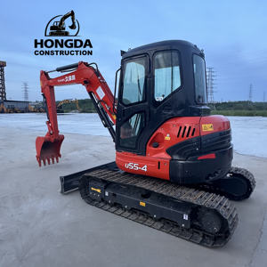 รถขุดขนาดเล็ก Kubota U55-4 1.7ตัน EPA รถขุดขนาดเล็กมือสองเครื่องยนต์ตีนตะขาบใหม่ - Product Image 2