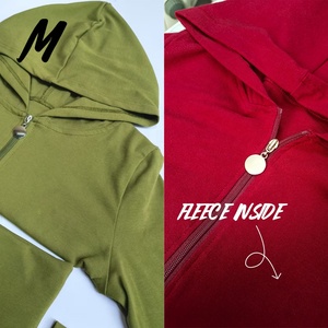 Conjunto Deportivo Personalizado con Logotipo 2026, Chaqueta Ajustada, Sudadera con Cremallera para <span class=keywords><strong>Mujer</strong></span>, Pantalones Joggers, Conjunto Deportivo de 2 Piezas para <span class=keywords><strong>Mujer</strong></span> - Product Image 3