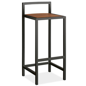 Modern Stylish Bar <b>Stool</b> for Small Spaces Customizable Wooden Furniture for Entryway Living Room Bedroom or Restaurant - Product Image 1