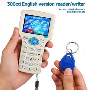 Lecteur-graveur-copieur <span class=keywords><strong>RFID</strong></span> portable double fréquence 125 kHz et 13,56 MHz pour contrôle d'accès, sécurité et gestion des données - Product Image 4