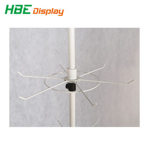 Étagère de supermarché réglable en maille métallique durable, montage au sol, installation rapide pour un présentoir de chaussettes pratique, optimisation de l'achat - Product Image 6