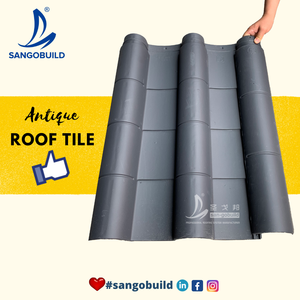 Tejas de Techo Antiguas de Polímero de Alta Calidad con 50 Años de Garantía, Tejas Chinas Antiguas para Techos de Edificios Arquitectónicos Antiguos - Product Image 5