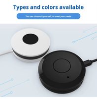 Tuya Smart WiFi Télécommande IR Moderne 360 Degrés Hub Infrarouge Contrôle Vocal via App Fonction d'Apprentissage Alimentation USB pour TV Ventilateur Climatiseur