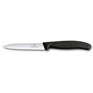 VICTORINOX - Couteau à éplucher ondulé SWISS CLASSIC LINE 10CM - Product Image 1