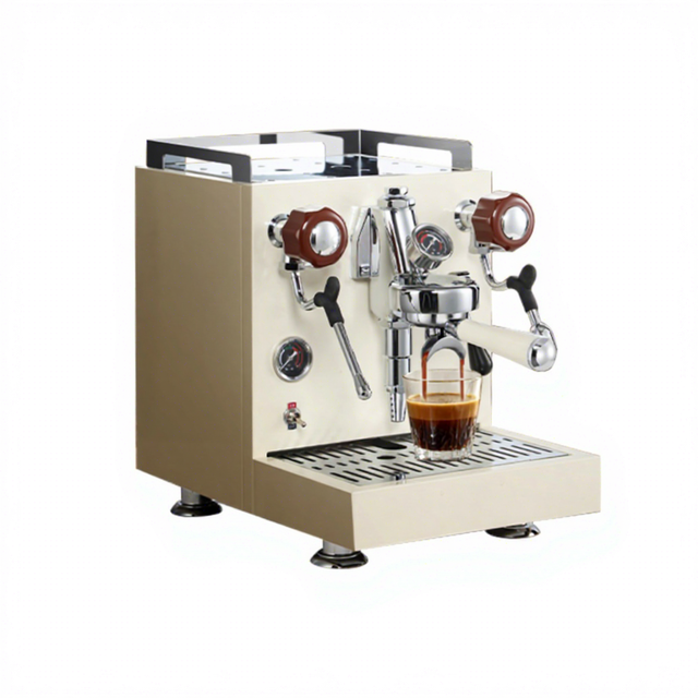 Professional 58mm Dual Boiler Espresso Maker Semi-automatic for Cafes & Home with PID+NTC Precise Temperature Control