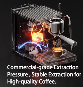 Cafetera Espresso Semiautomática Italiana de Alta Calidad y Gran Venta, para Cappuccino, Uso Doméstico - Product Image 3