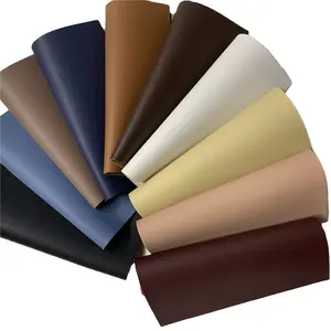 Summer 2021 New Arrivals Rexine Leather For Bags PVC Nappa Leather 1.6mm Cotton Backing