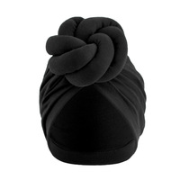 Nouvel Arrivage : Bandeau Turban et Bonnet Doux Style Européen-Américain pour Enfants, Motif Boule Unie, Idéal pour Fêtes, Multifonctionnel, Chaud et Confortable