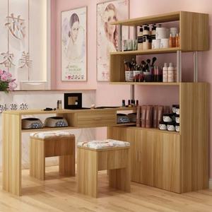 Mesa de Manicura Económica y Ajustable para Salón de Uñas, Muebles de Salón de Belleza, Mesa de Manicura - Product Image 6