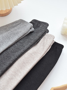 Leggings pour filles, printemps automne, fin, pur coton, pantalon pour bébé, <span class=keywords><strong>enfant</strong></span>, tout-aller, style coréen, style occidental, imprimé, <span class=keywords><strong>blanc</strong></span> enduit - Product Image 5