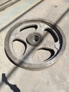 OEM Ductile Iron <b>Flywheel</b> SG Grade Casting for Engine Drive & Industrial Machines - Product Image 5