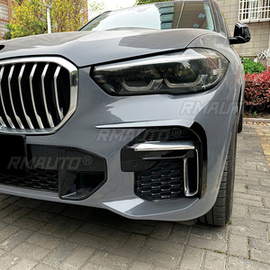 ชุดแต่งสปอยเลอร์กันชนหน้ารถยนต์ ช่องระบายอากาศ  สำหรับ BMW X5 G05 M Sport ปี 2019-2022 - Product Image 4
