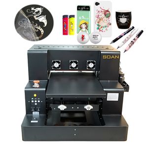 Meilleure Vente : Imprimante UV A3 à plat DTF à jet d'encre UV avec tête d'impression XP600 pour porte-clés, balles de golf, coques de téléphone, badges, verre et stylos - Product Image 1