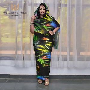 Nuevo diseño de lujo islámico Femme Abaya poliéster gasa tela somalí Dirac musulmán mujeres Abaya sudanés Toub - Product Image 6