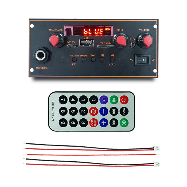 3.7V 2*10W Real Stereo Blue-tooth Audio Motherboard MP3 Decoder Board