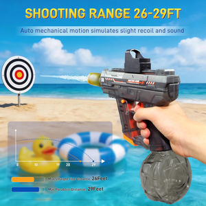 ปืนฉีดน้ำไฟฟ้าสำหรับเด็กและผู้ใหญ่ พร้อมไฟ ปืนฉีดน้ำอัตโนมัติ สำหรับงานปาร์ตี้ริมสระน้ำ ชายหาด เล่นกลางแจ้ง ของเล่นน้ำ - Product Image 2