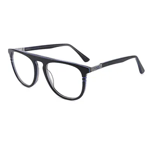 2023 Optical Glasses Acetate Frame Color Women Men Eyeglasses Square Eyeglasses For Customised Logo