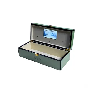 Presntation珠宝贺卡LCD视频礼品盒小册子包装展示视频